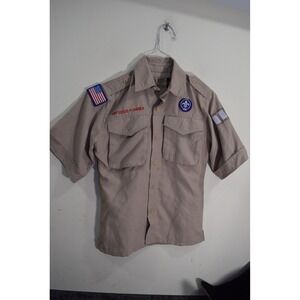 Boy Scout VENTED MICROFIBER Short Sleeve SOFT Official Shirt BOYS S Webelos